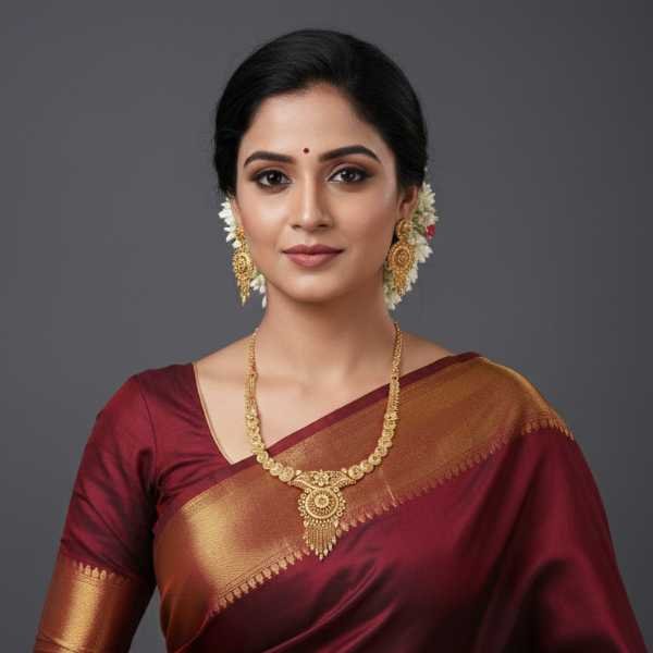 Gold Plated Necklace Set For Women