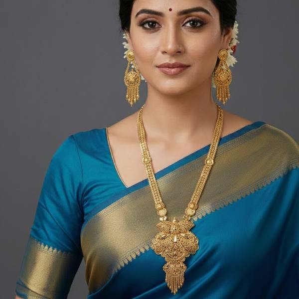 Bridal Gold Necklace Set